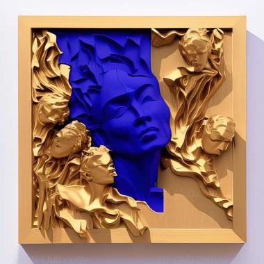 3D model Yves Klein (STL)